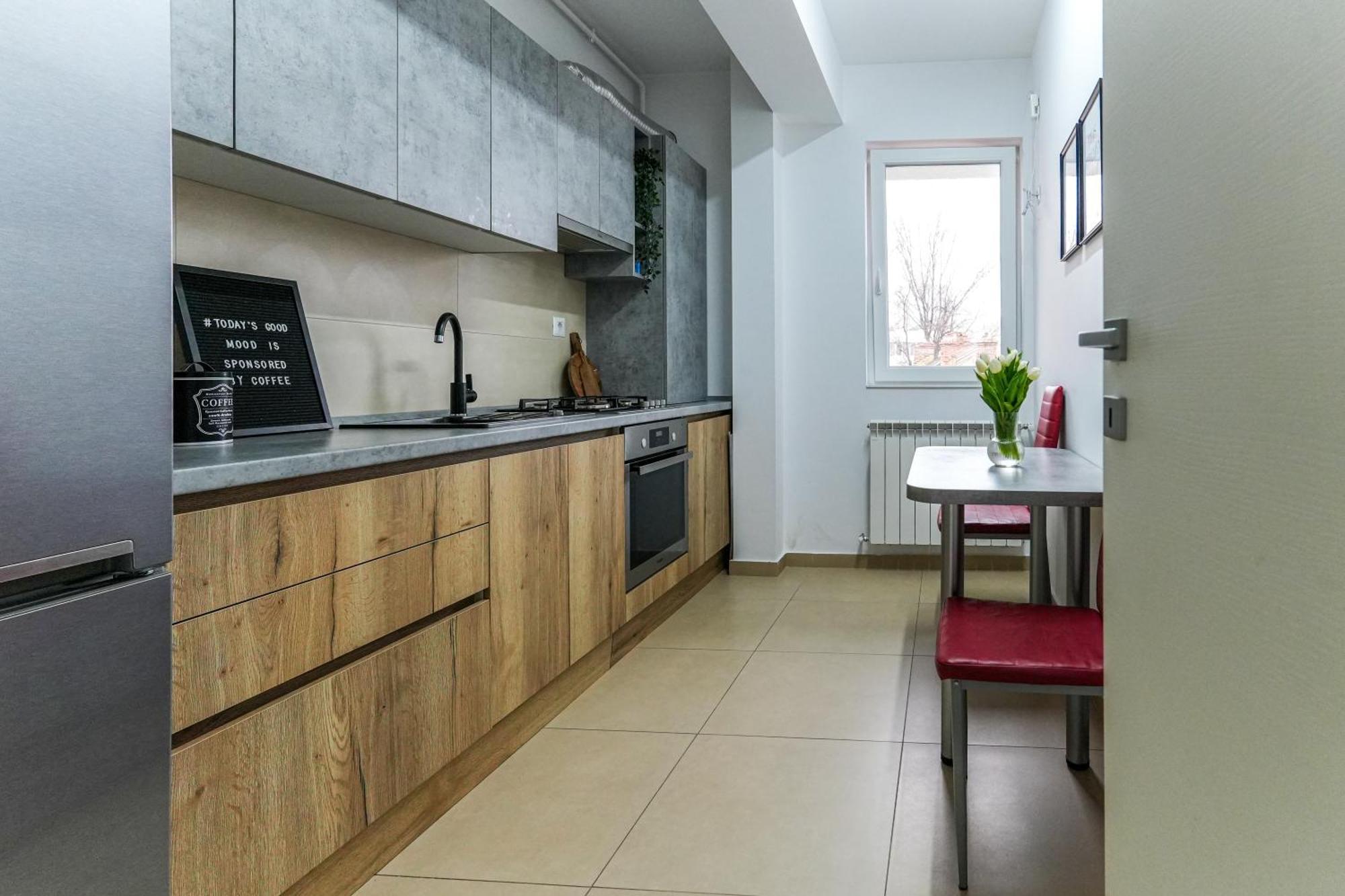 Amalia - Quiet 1Br Apartment With Parking & Wi-Fi Boekarest Buitenkant foto