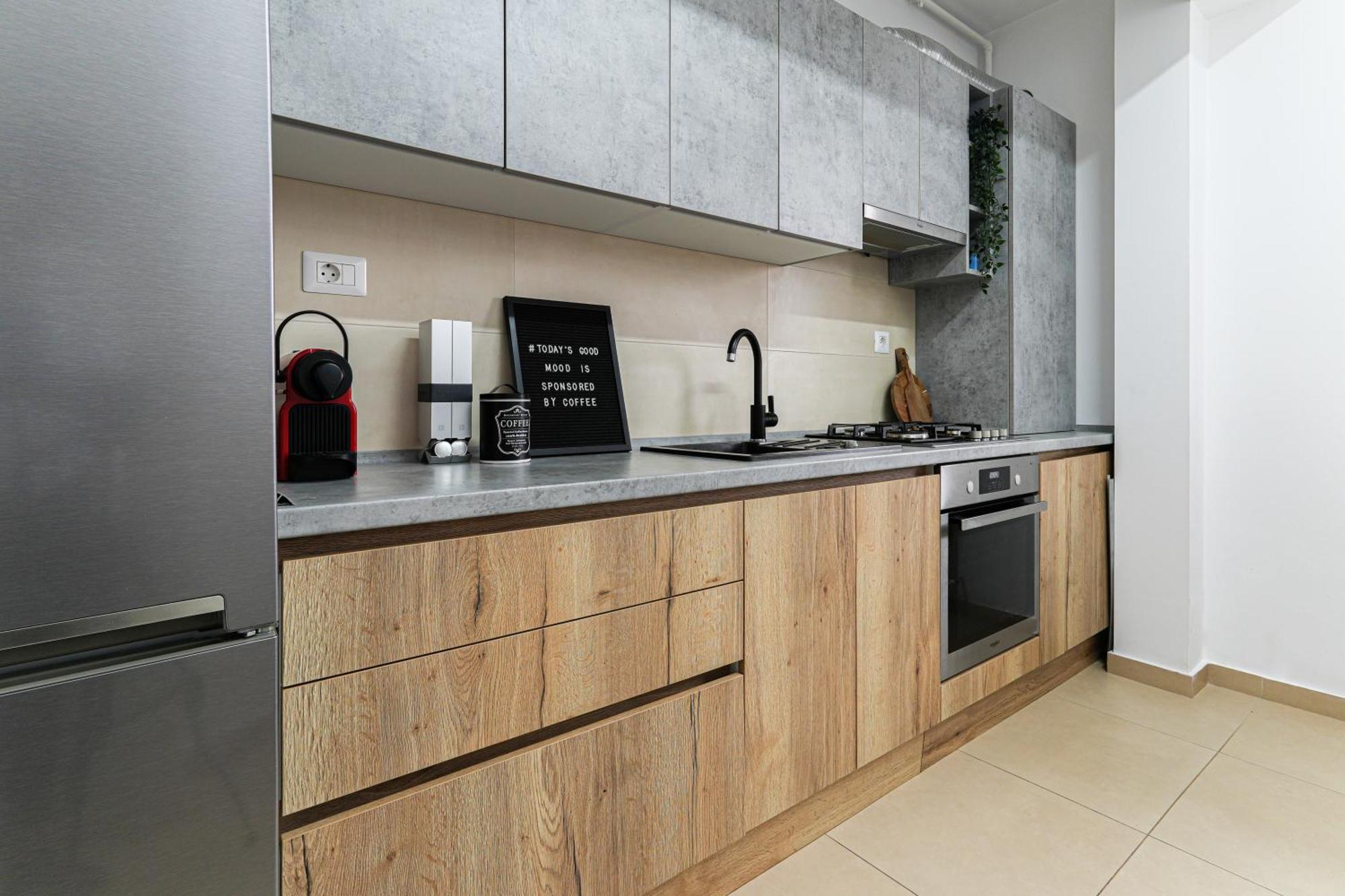 Amalia - Quiet 1Br Apartment With Parking & Wi-Fi Boekarest Buitenkant foto